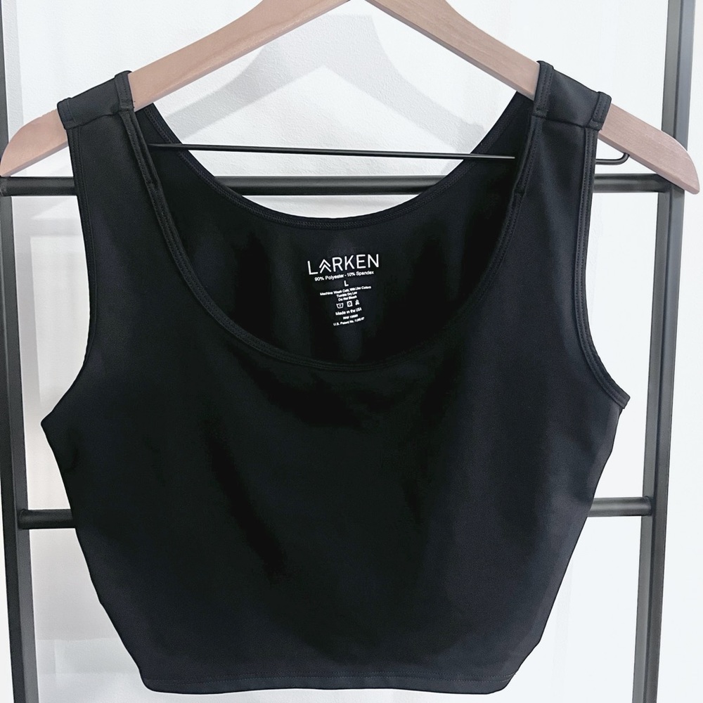 Larken X Bra | Black | Large